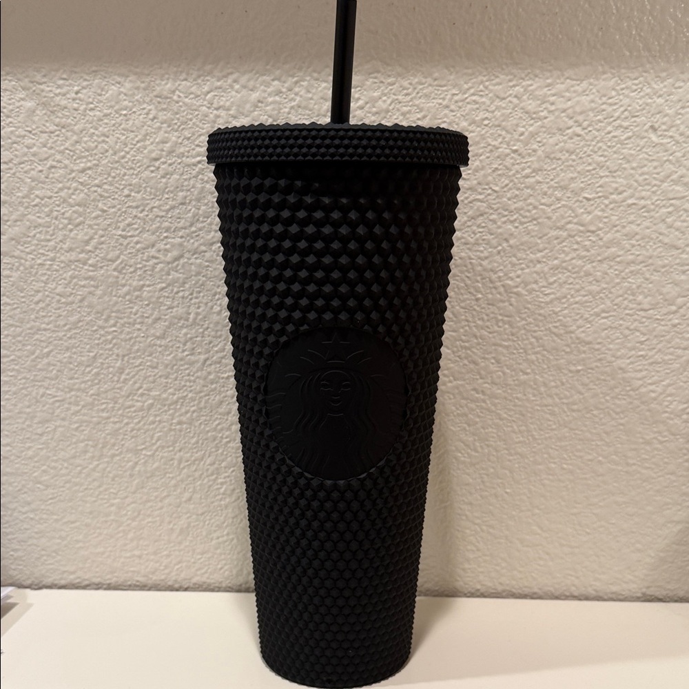 Starbucks Matte Black Studded Tumbler